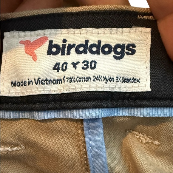 Birddogs Tan Chinos Lightweight Tapered - Picture 5 of 5